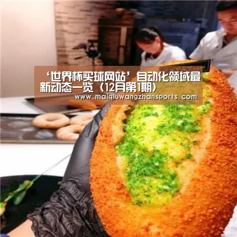 ‘世界杯买球网站’自动化领域最新动态一览(12月第1期)(图2) 世界杯外围买球